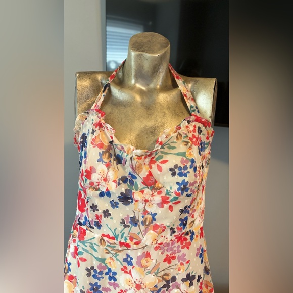 Ellison flowered halter maxi dress - Picture 3 of 6